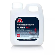 Load image into Gallery viewer, Millers Oils Alpine Antifreeze Extend Red Ready Mixed 1L