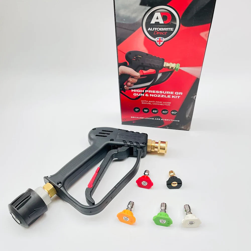 AutoBrite High Pressure QR Gun & Nozzle Kit