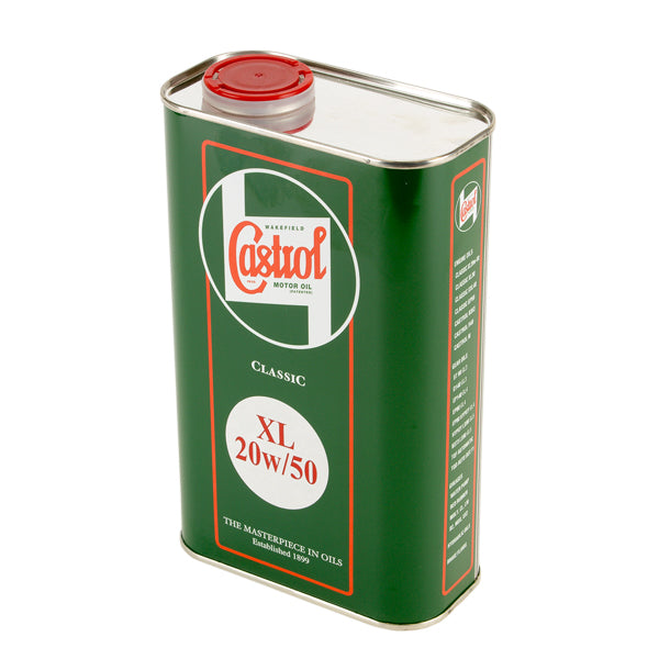 Castrol Classic XL 20w50 Motor Oil in Metal Can 1925G 1 Litre OEM