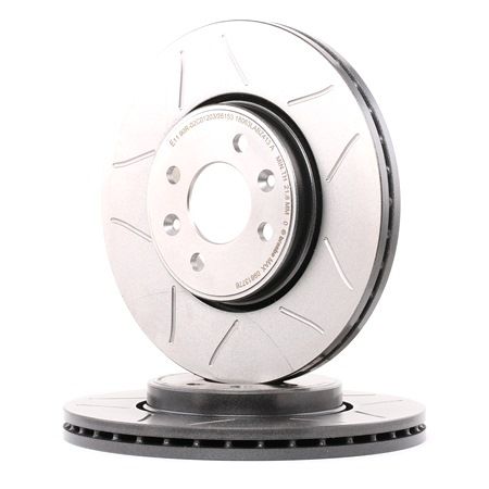 BREMBO CLIO 2RS | TWINGO 2RS MAX GROOVED FRONT BRAKE DISC