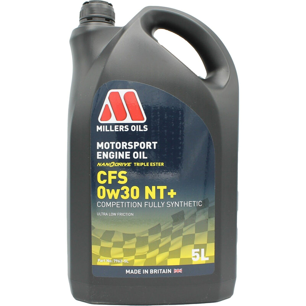 Millers Oils Motorsport CFS 0w-30 NT+ Fully Synthetic Engine Oil 5L