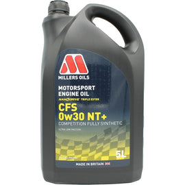 Millers Oils Motorsport CFS 0w-30 NT+ Fully Synthetic Engine Oil 20L
