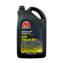 Load image into Gallery viewer, Millers Oils Motorsport CFS 10w-60 NT+ Synthetic Engine Oil 20L