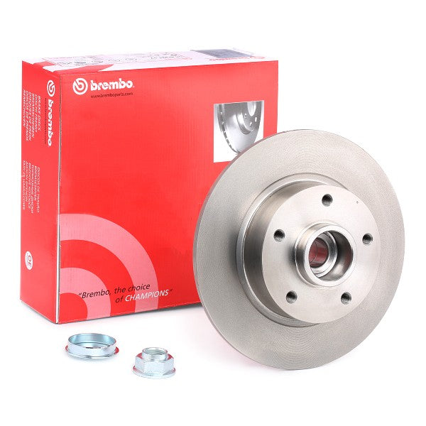 BREMBO CLIO 4RS PLAIN REAR DISCS