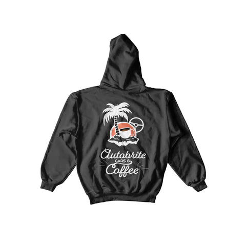 AutoBrite Cars & Coffee Hoodie Grey