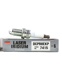 NGK Laser Platinum Premium Spark Plugs DCPR8EKP 6 Pack