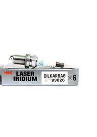 NGK LASER IRIDIUM SPARK PLUGS NISSAN GTR R35 VR38DETT DILKAR8A8 6 Pack