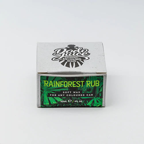 Dodo Juice Rainforest Rub Carnauba Soft Wax for Any Colour Cars 30ml