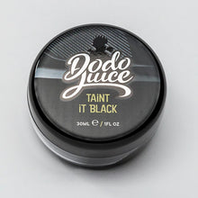 Load image into Gallery viewer, Dodo Juice Taint It Black Car Tyre and Trim Restorer Wax 30ml