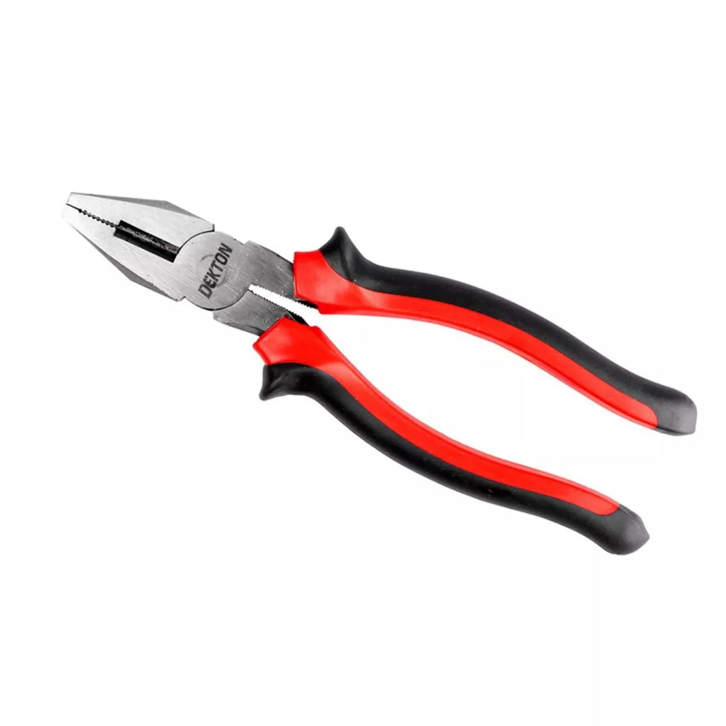 Dekton 200mm Soft Grip Combination Pliers Wire Cutters Combo Plier Tool 8" DIY