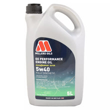 Load image into Gallery viewer, Millers Oils EE Performance 5w-40 Fully Synthetic Engine Oil 5L