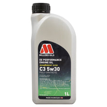 Load image into Gallery viewer, Millers Oils EE Performance C3 5w-30 Fully Synthetic Engine Oil 1L