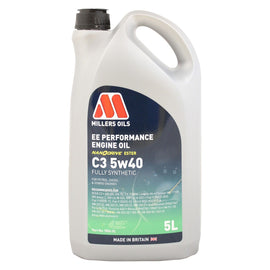 Millers Oils EE Performance C3 5w-40 Fully Synthetic Engine Oil 5L