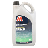 Millers Oils EE Performance C3 5w-40 Fully Synthetic Engine Oil 5L