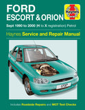 Ford Escort & Orion Petrol (Sept 90 - 00) Haynes Repair Manual (Paperback)