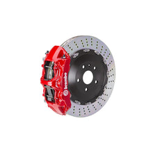 Load image into Gallery viewer, Brembo 1N1.9542A Ford Mustang Front GT 6-Pistons Drilled 2-piece Big Brake Kit 405x34mm