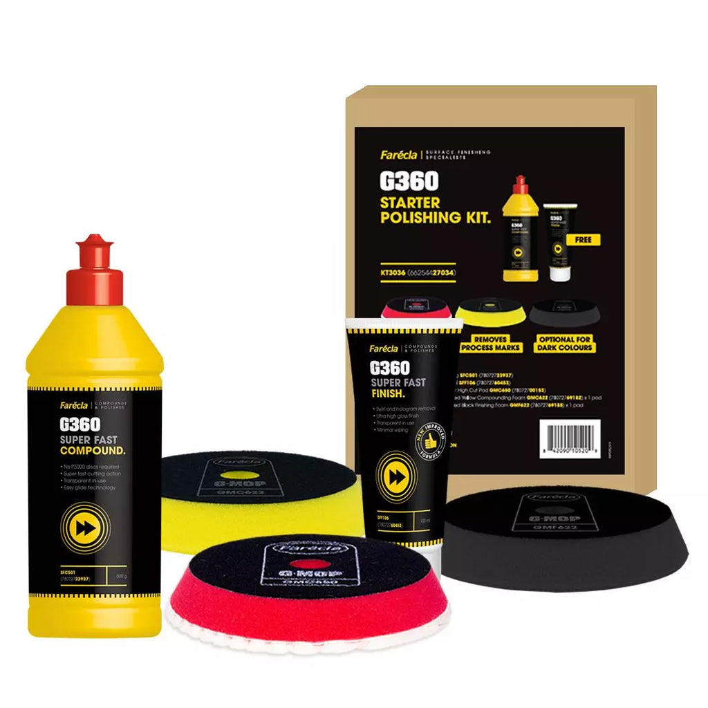 Farecla G360 Super Fast Polishing System - Starter Kit