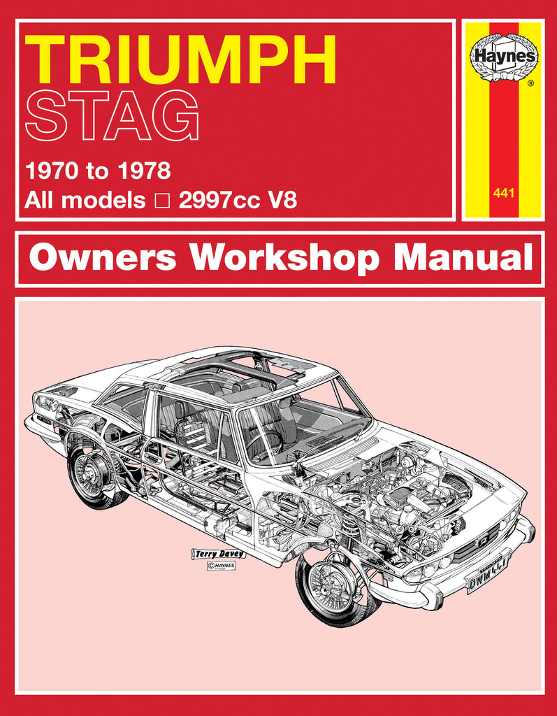 Haynes Repair Manual Triumph Stag (70 - 78)