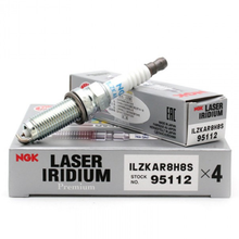 Load image into Gallery viewer, NGK ILZKAR8H8S Laser Iridium Spark Plugs Honda K20C1 Civic Type R FK2 FK8 15-21