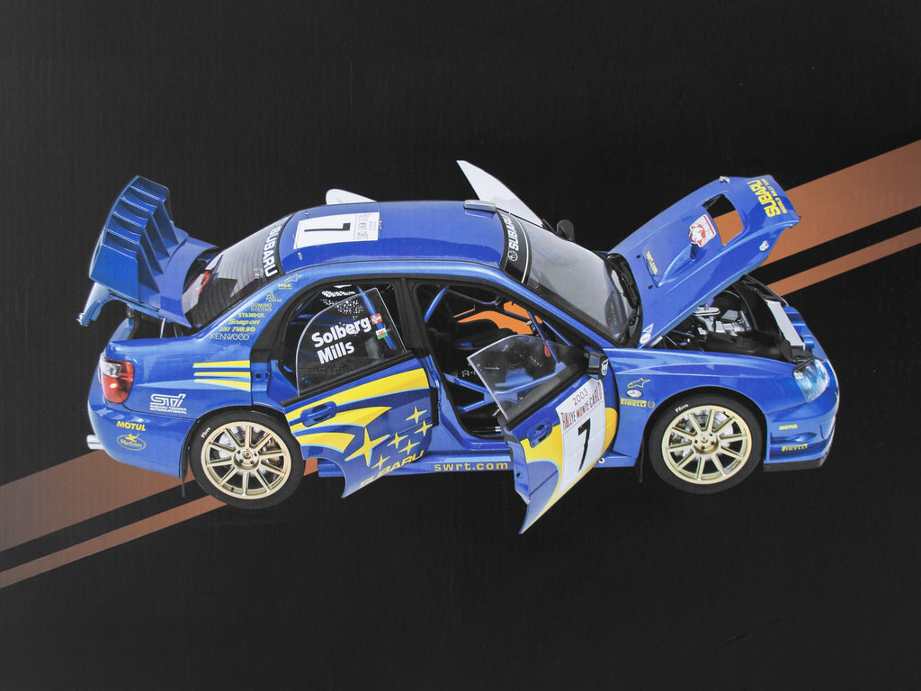 IXO Collections Full Kit Subaru Impreza STI WRC 1:8 Scale Metal Kit