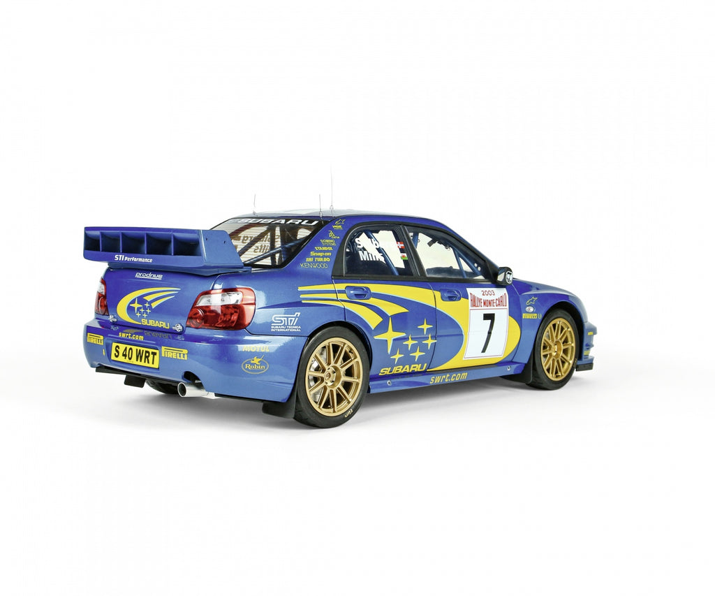 IXO Collections Full Kit Subaru Impreza STI WRC 1:8 Scale Metal Kit