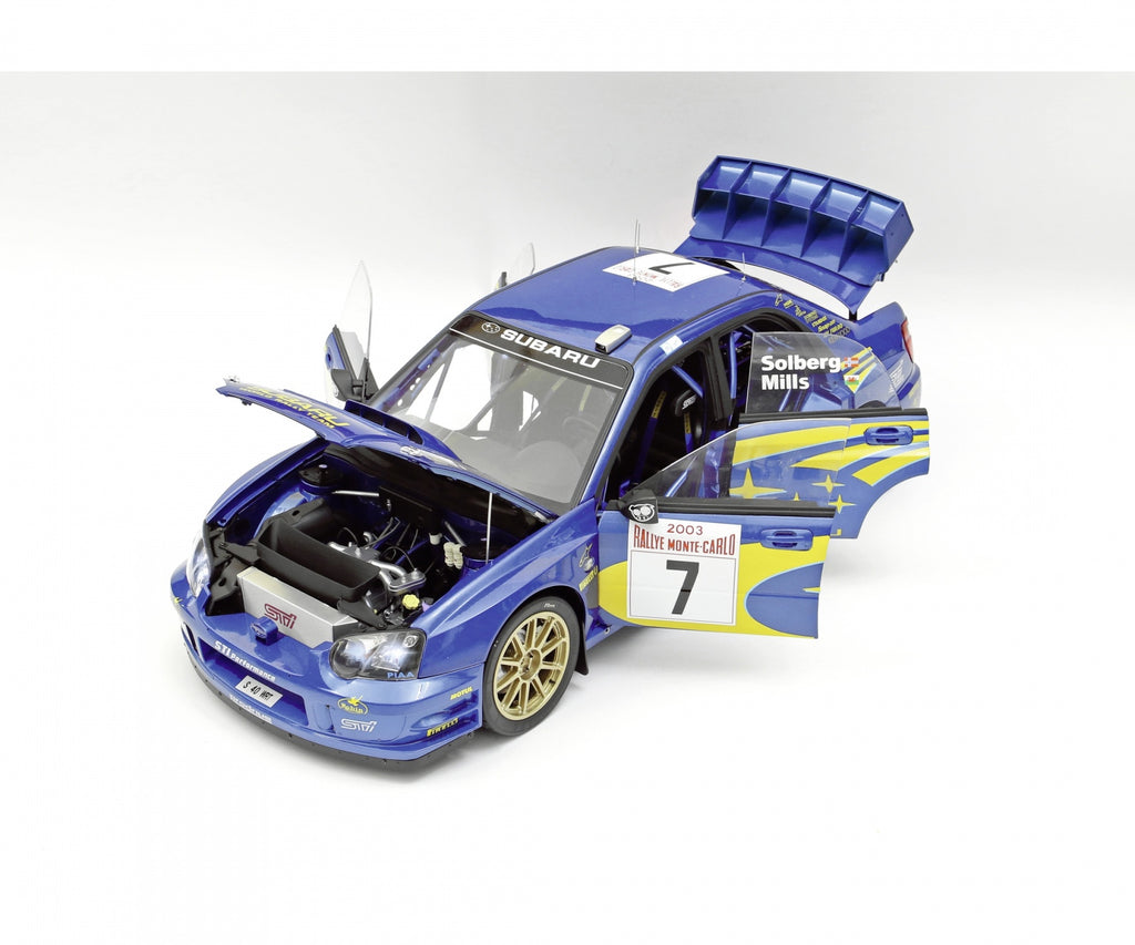 IXO Collections Full Kit Subaru Impreza STI WRC 1:8 Scale Metal Kit