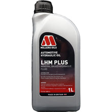 Load image into Gallery viewer, Millers Oils LHM Plus Automotive Hydraulic Oil Mineral Based Fluid 1L