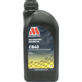 Millers Oils Motorsport CB40 SAE 40 Competition Castor Based Engine Oil 1L