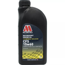 Load image into Gallery viewer, Millers Oils Motorsport CFS 15w-60 15w60 Fully Synthetic Engine Oil 1L