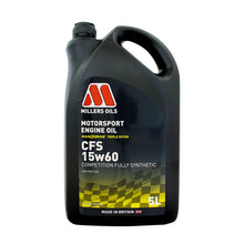 Load image into Gallery viewer, Millers Oils Motorsport CFS 15w-60 Fully Synthetic Engine Oil 5L