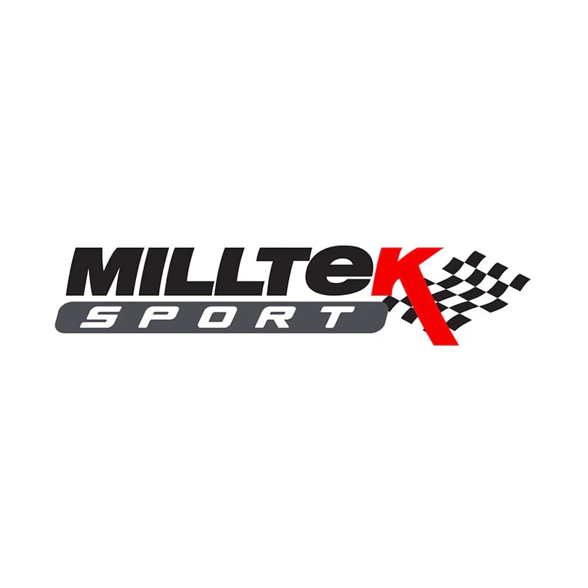 Milltek Ford Focus MK2 RS 2.5T 305PS 2009-2010 Turbo-back excluding Hi-Flow Sports Cat Exhaust - Resonated, SSXFD088-1
