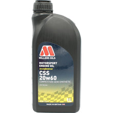 Load image into Gallery viewer, Millers Oils NANODRIVE CSS 20w-60 Semi Synthetic Engine Oil 1L