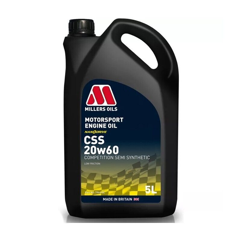 Millers Oils CSS 20w60 Motorsport Engine Oil 5L
