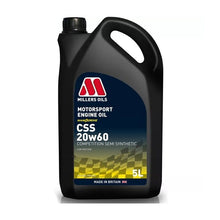 Load image into Gallery viewer, Millers Oils CSS 20w60 Motorsport Engine Oil 5L