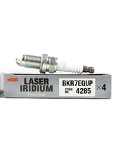 Load image into Gallery viewer, NGK Laser Platinum Premium Spark Plugs BKR7EQUP 4 Pack