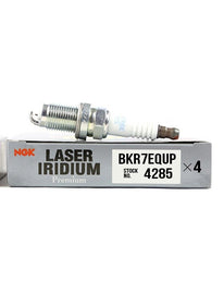 NGK Laser Platinum Premium Spark Plugs BKR7EQUP 4 Pack