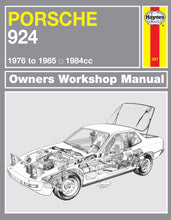 Load image into Gallery viewer, Porsche 924 &amp; 924 Turbo (76 - 85) Haynes Repair Manual