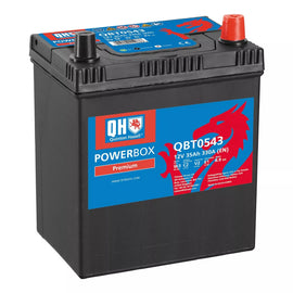 QH QBT0543 Starter Powerbox 054 35Ah 330A CCA 12V T3 Terminal B19