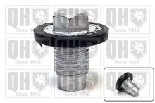 Load image into Gallery viewer, 2x QH Engine Oil Drain Plug Fits Mini,Jeep,Fiat,Dodge &amp; Chrysler