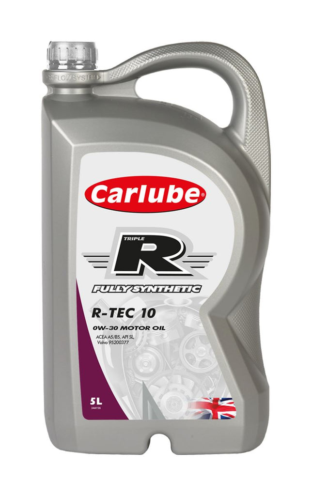 Carlube Triple R SAE 0W30 R-TEC 10 Fully Synthetic Engine Oil 5L