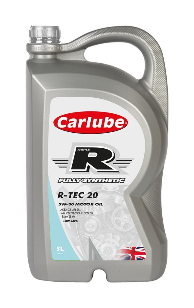 Carlube Engine Oil Triple R 5W30 R-TEC 20 C3 Plus Fully Synthetic 5L