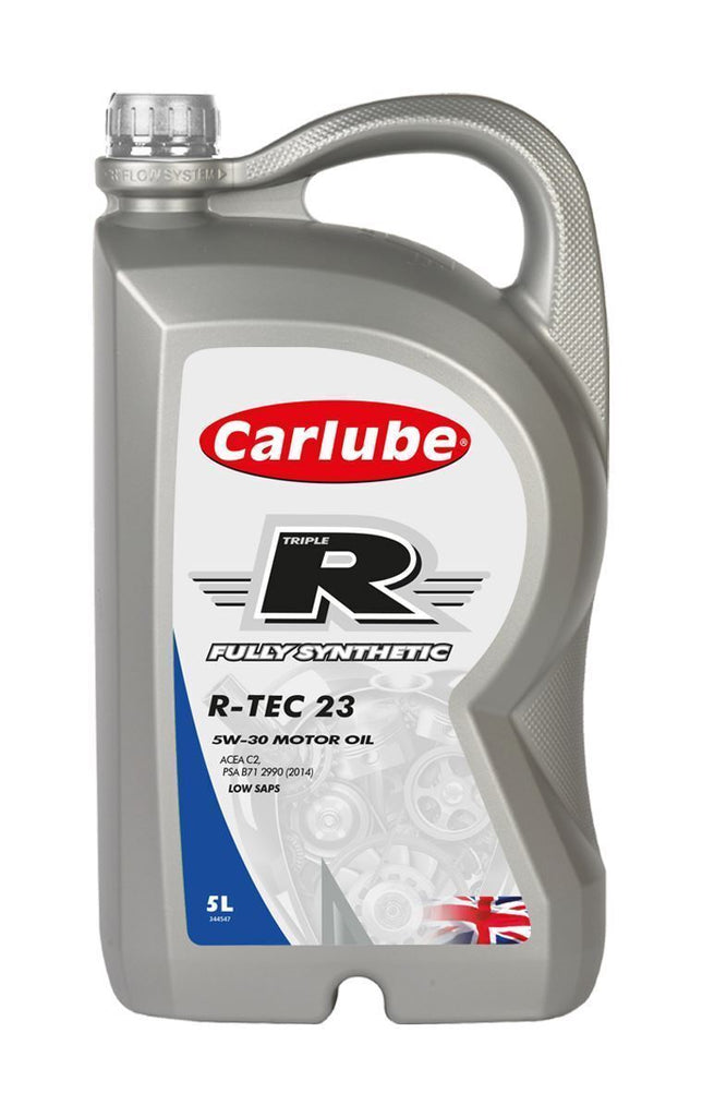 Carlube Engine Oil Triple R 5W30 R-TEC 23 C2 Low Saps Fully Synthetic 5L