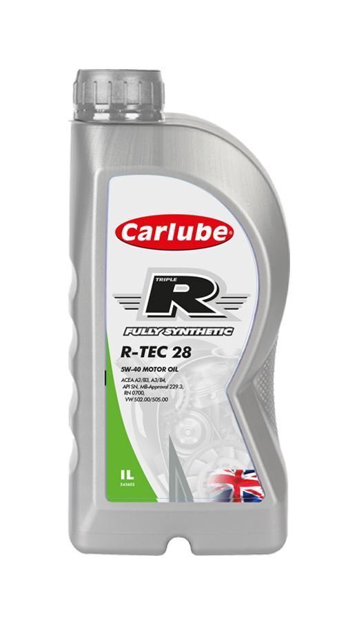 Carlube Triple R 5W-40R-TEC 28 A3 B4 Fully Synthetic 1L