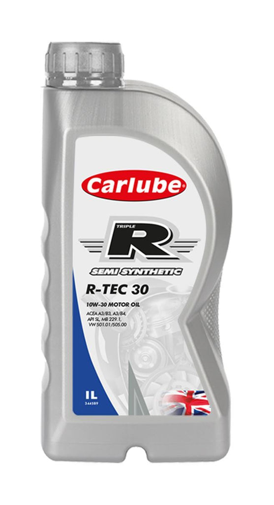 Carlube Triple R 10W-30 R-TEC 30 Mineral Semi Synthetic 1L