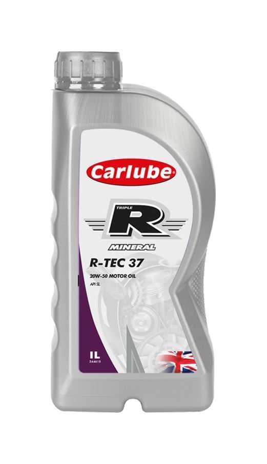 Carlube Triple R SAE 20W-50 Car Engine Motor Oil Mineral 1L