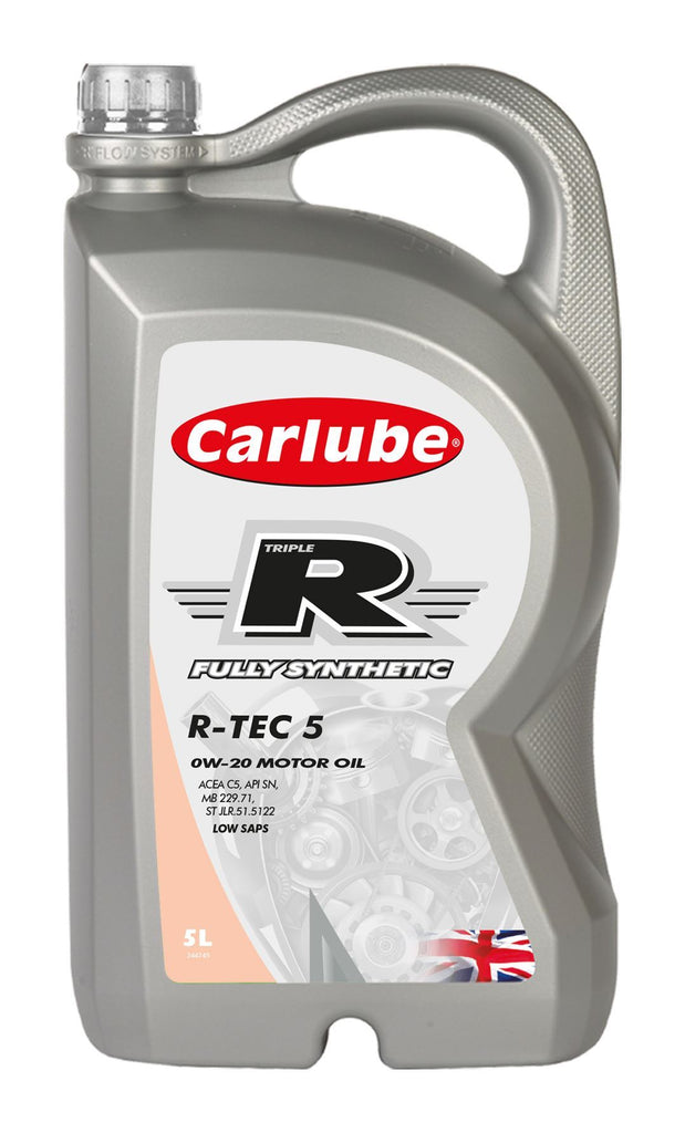 Carlube Triple R 0W-20 R-TEC 5 C5 Fully Synthetic 5L