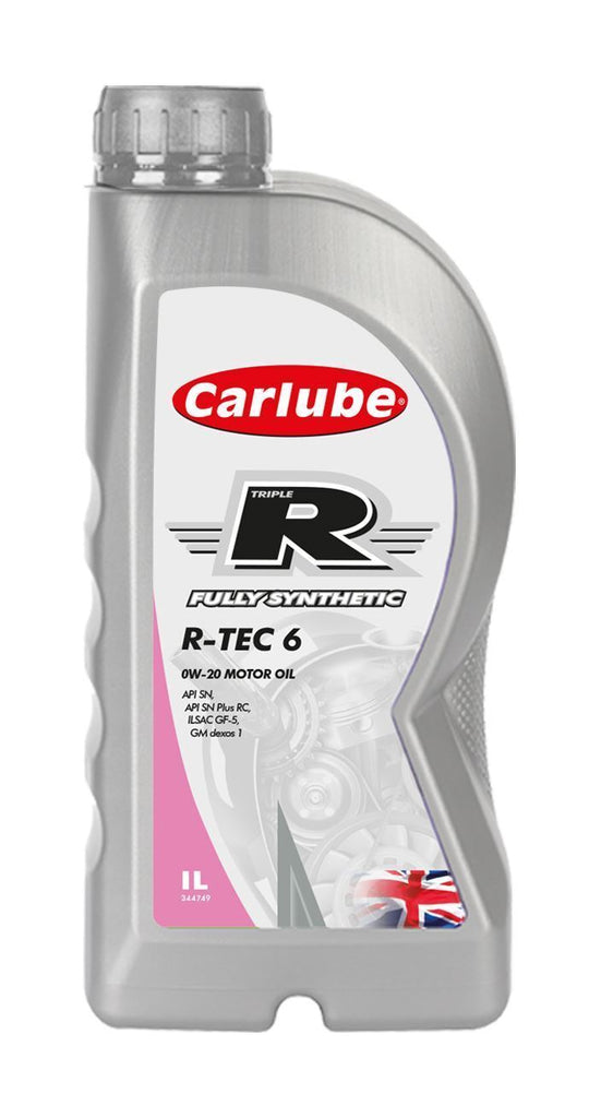 Carlube Triple R R-Tec 6 0W-20 API SP Fully Synthetic 1L