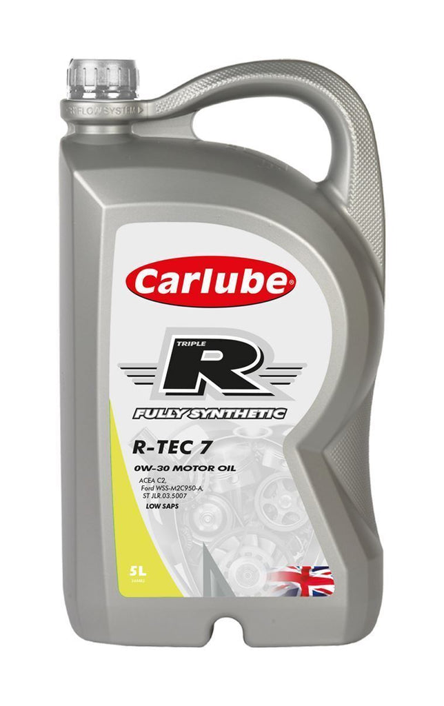 Carlube Triple R 0W-30 R-TEC 7 C2 F Fully Synthetic 5L