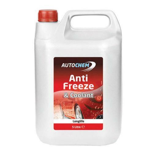 Autochem Red Longlife Antifreeze Coolant Concentrated 5L