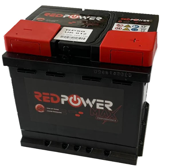 Banner Batteries Red Power Max Premium Car Battery 12v 50AH